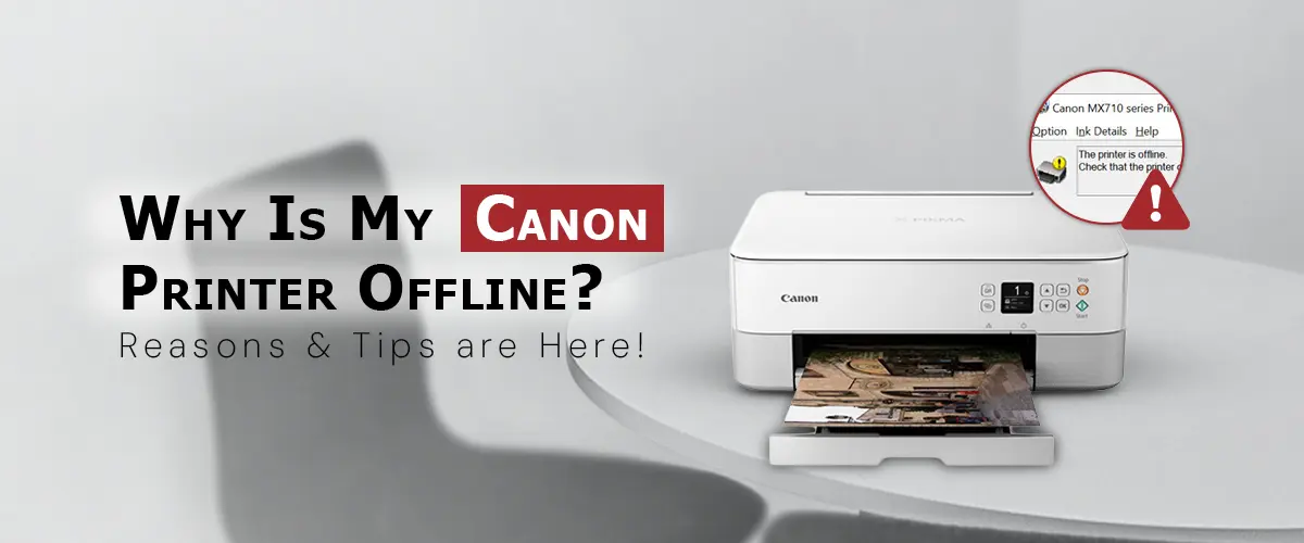 Canon Printer Offline | Canon Printer Says Offline