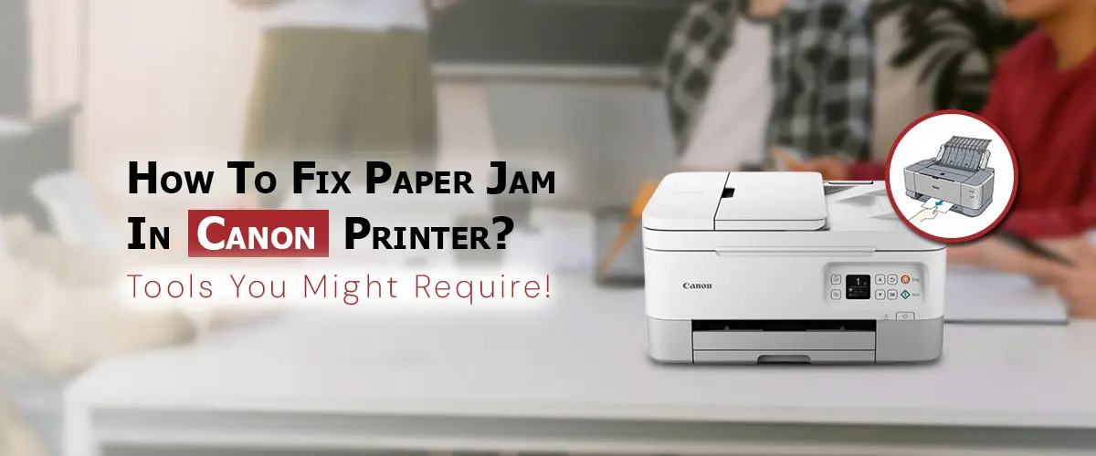 Paper Jam In Canon Printer