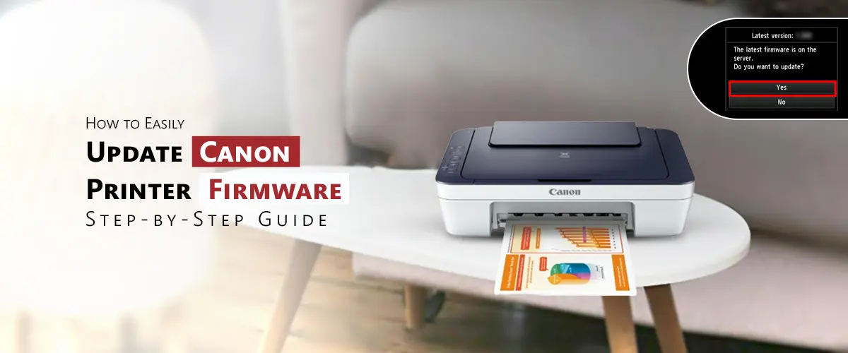 Update Canon Printer Firmware