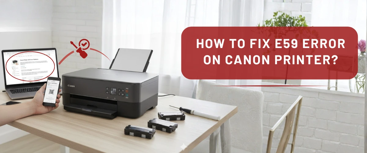 How To Fix E59 Error On Canon Printer?